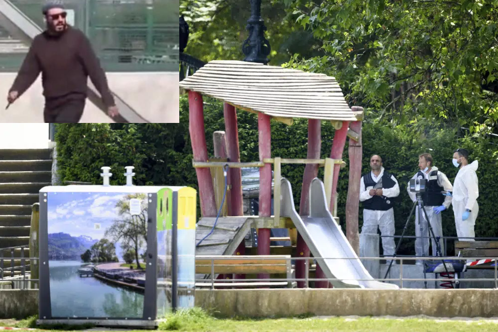 4 very young children critically wounded in knife attack in French Alpine town