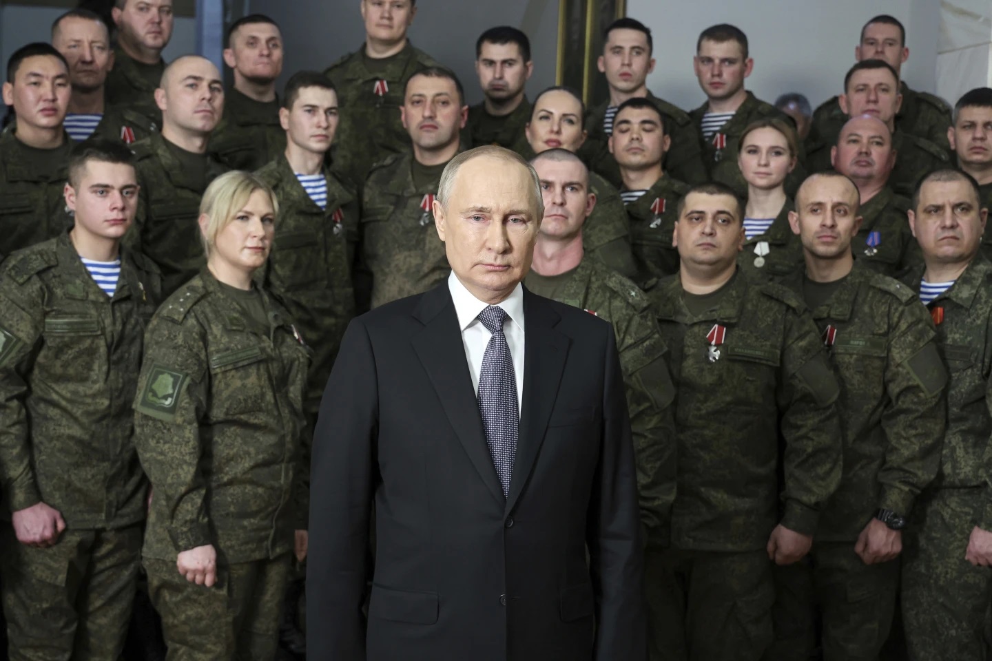 As the Ukraine war enters a third year, Putin waits for Western support for Kyiv to wither