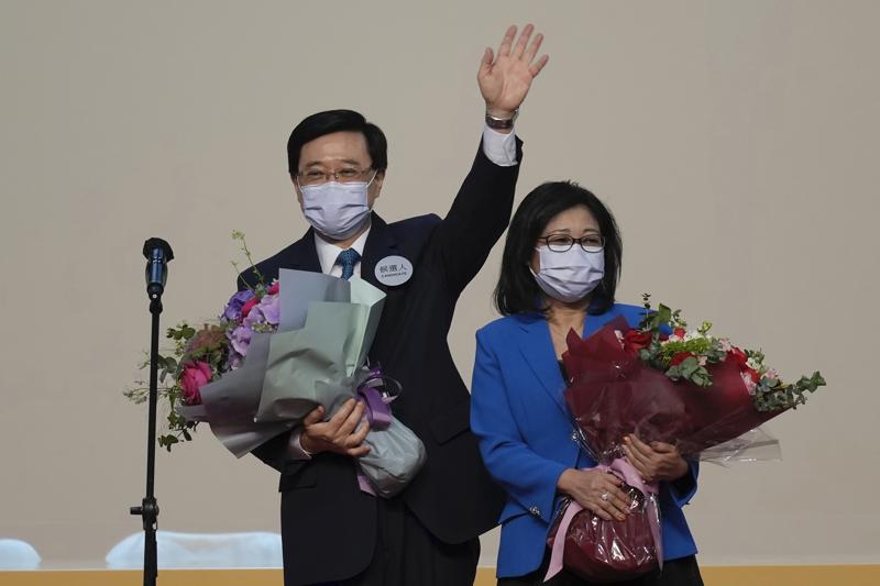 Beijing loyalist John Lee elected as Hong Kong’s next leader