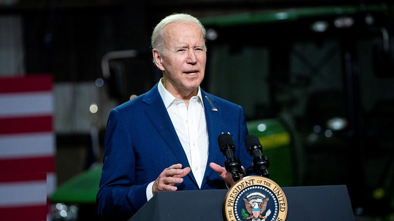 Biden accuses Russian troops of committing genocide in Ukraine