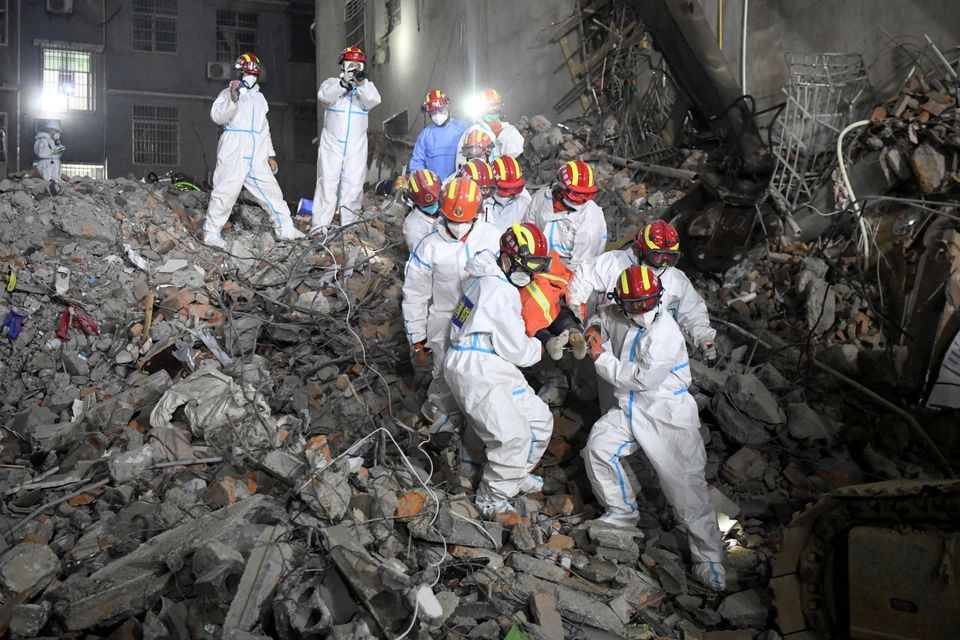 Building collapse in China's Changsha kills 53