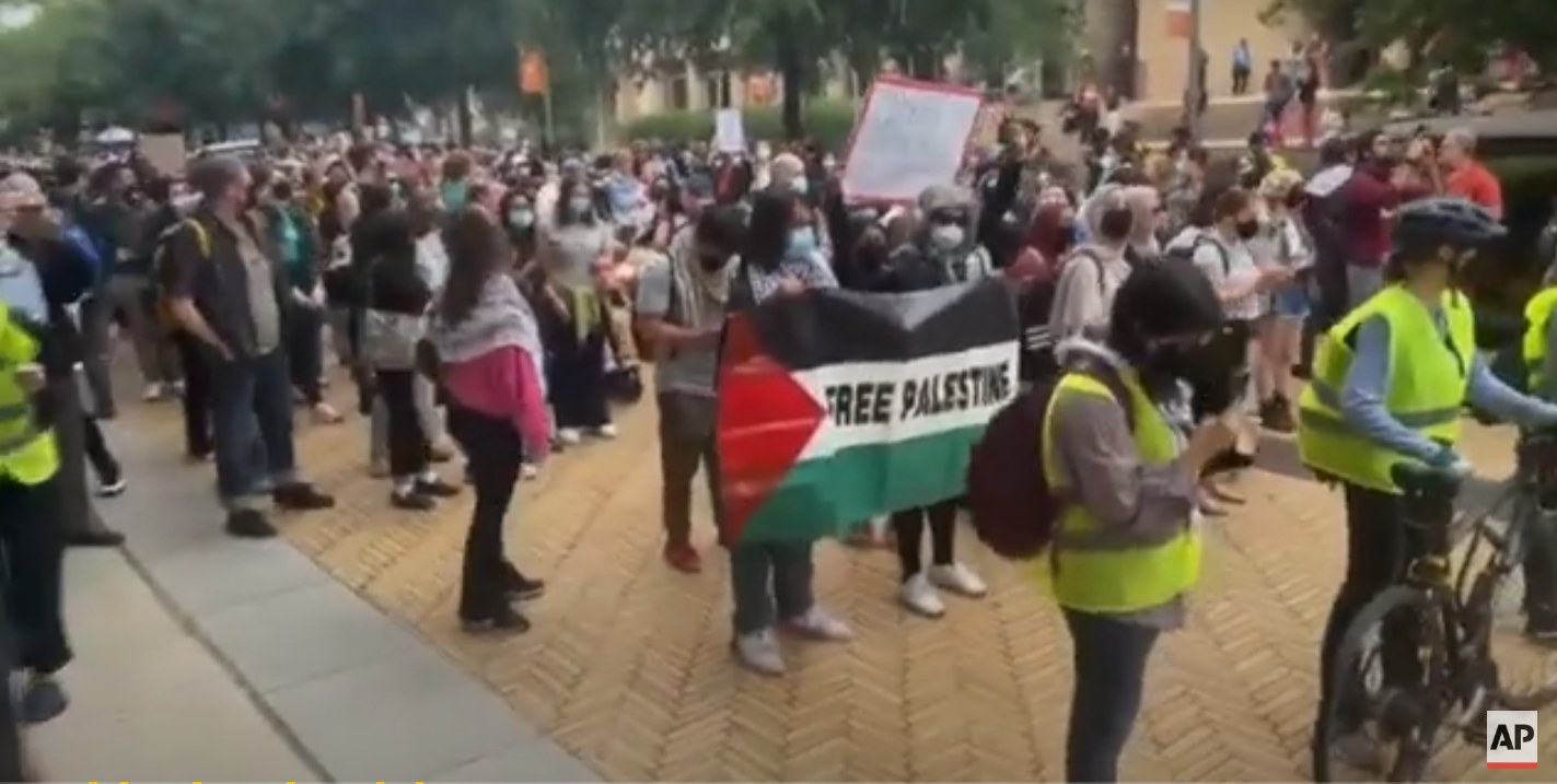 Dozens arrested on California campus after students in Texas detained as Gaza war protests persist