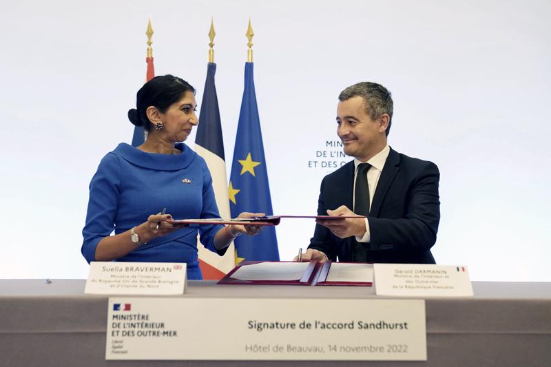 France and U.K. sign agreement to curb Channel crossings