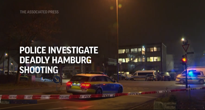 German gunman kills 6 at Hamburg Jehovah’s Witness hall