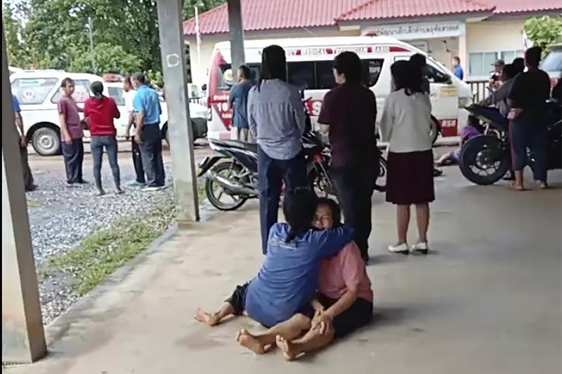Gunman kills 35 in attack starting at Thai child care center