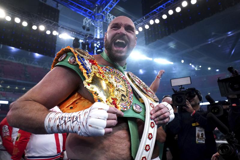  https://apnews.com/article/sports-europe-boxing-tyson-fury-2c714a349b56ce8432165c02f8eecd3f Click to copy RELATED TOPICS Sports Europe Boxing Tyson Fury ‘Unbeatable’ Fury determined to stick to retirement pledge