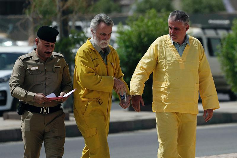 Iraqi court postpones smuggling case against Briton, German