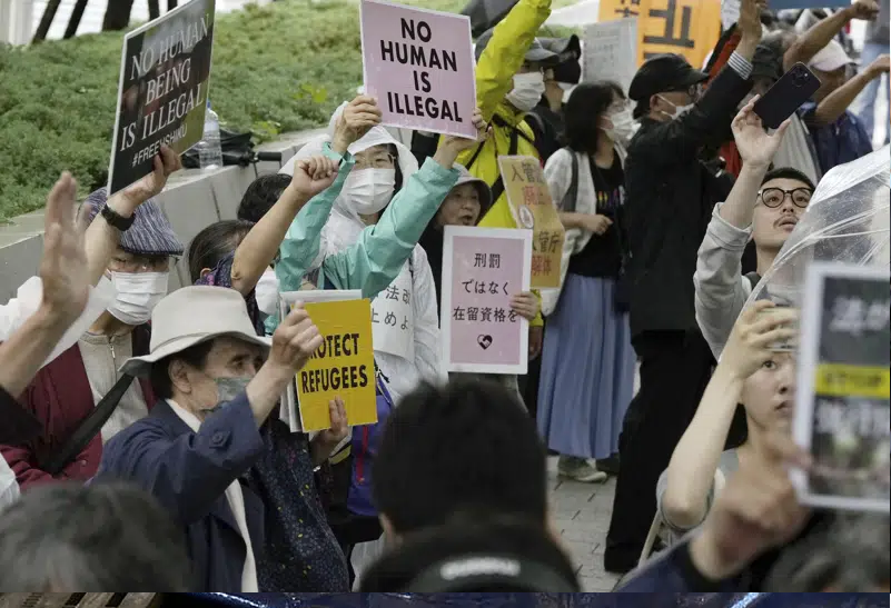 Japan OKs refugee law change allowing forced repatriation of asylum seekers after repeated rejection