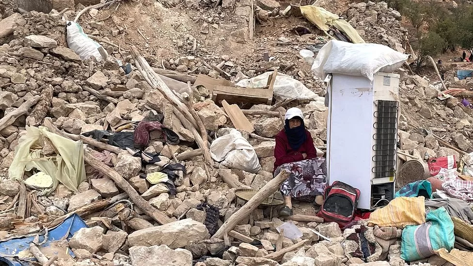 Morocco earthquake turns mountain village to field of boulders