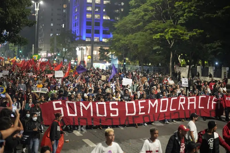 ‘No amnesty!’: Brazilian protests demand jail for rioters