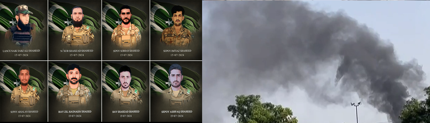 Pakistani troops kill 10 militants responsible for attack on military base that left 8 soldiers dead