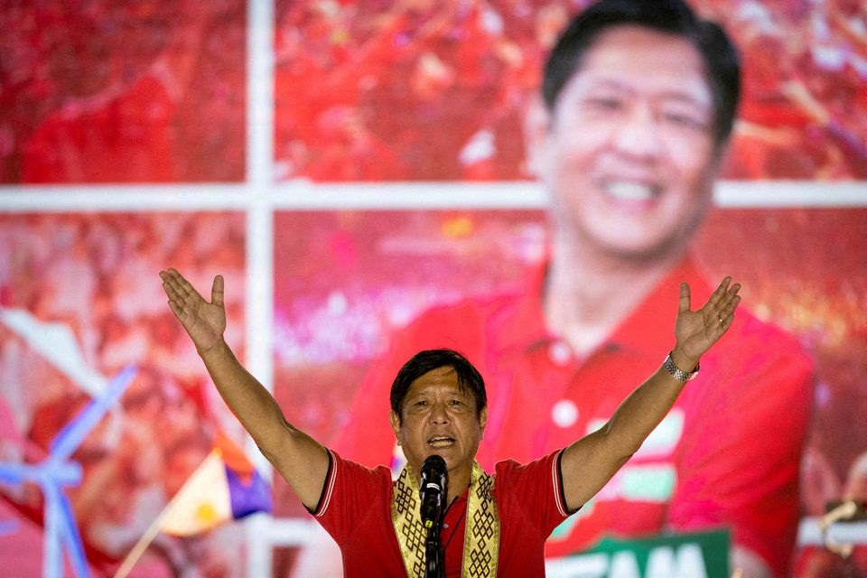 Philippines election a rematch of late dictator's son and rights lawyer