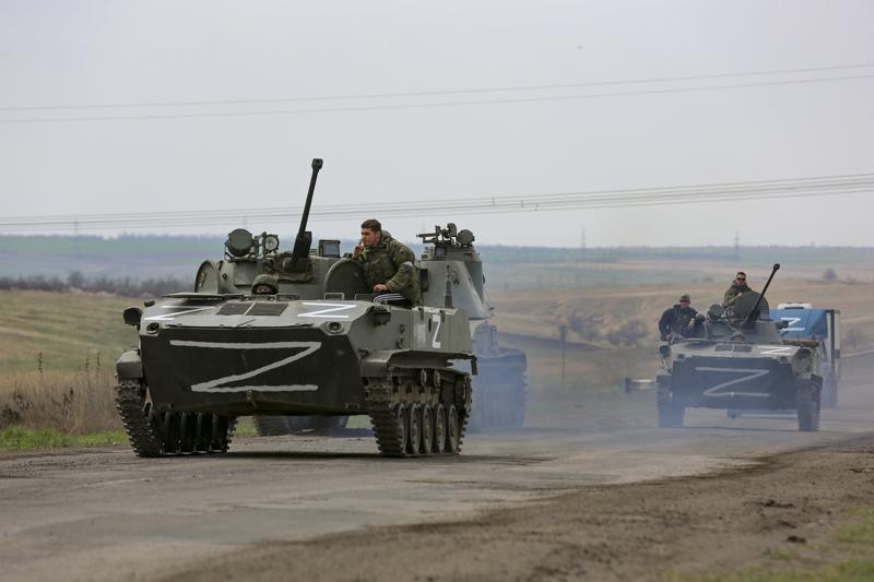 Russia forces attacking along broad east front, Ukraine says
