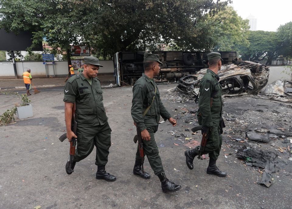 Sri Lanka gives emergency powers to military, police after clashes kill seven