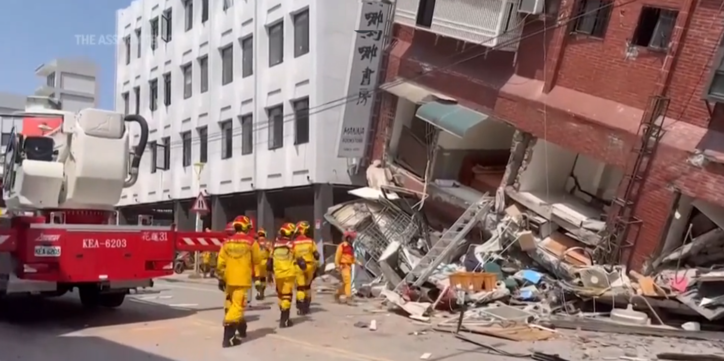 Strongest earthquake in 25 years rocks Taiwan, killing 9 people