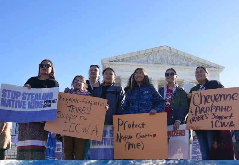 Supreme Court preserves law that aims to keep Native American children with tribal families