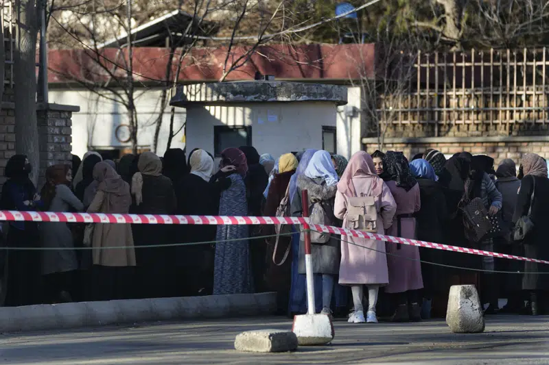 Taliban bar women from university education in Afghanistan