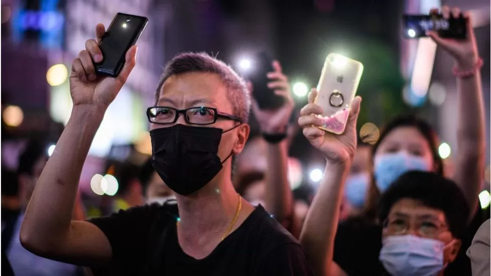 Technology has become the double-edged sword of Asia's protests