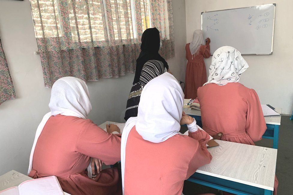 The secret girls school defying the Taliban