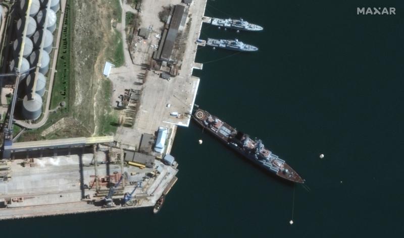 Ukraine says it damaged Russian flagship, crew evacuates