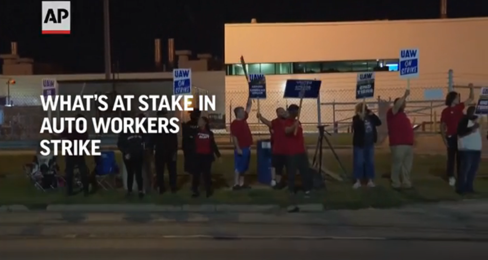 What’s at stake as 13,000 workers go on strike at major US auto makers