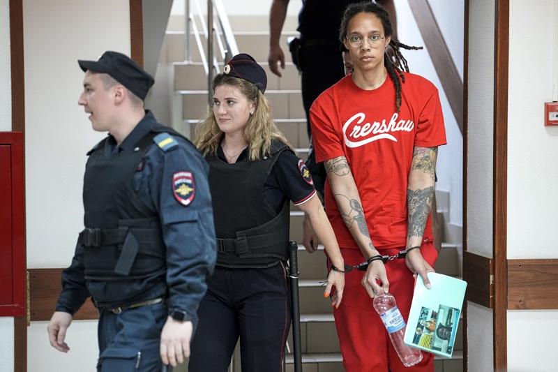 WNBA’s Griner pleads guilty at her drug trial in Russia